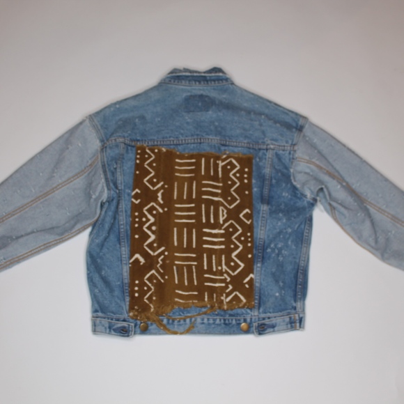 Mudcloth Denim Jacket - Picture 5 of 5